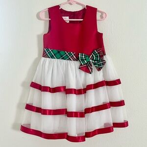 B by Bonnie Jean Toddler Girl Holiday Christmas Party Special Occasion Dress